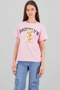 Shasa Brooklyn Teddy Bear Printed TShirt