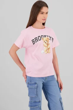 Shasa Brooklyn Teddy Bear Printed TShirt