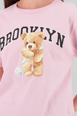Shasa Brooklyn Teddy Bear Printed TShirt