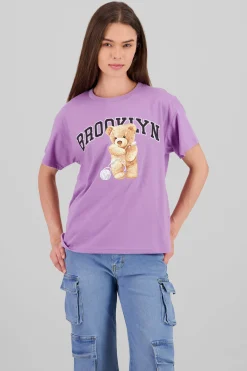 Shasa Brooklyn Teddy Bear Printed TShirt