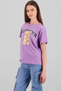 Shasa Brooklyn Teddy Bear Printed TShirt