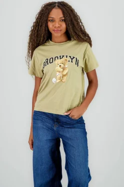 Shasa Brooklyn Teddy Bear Short Sleeve Tee