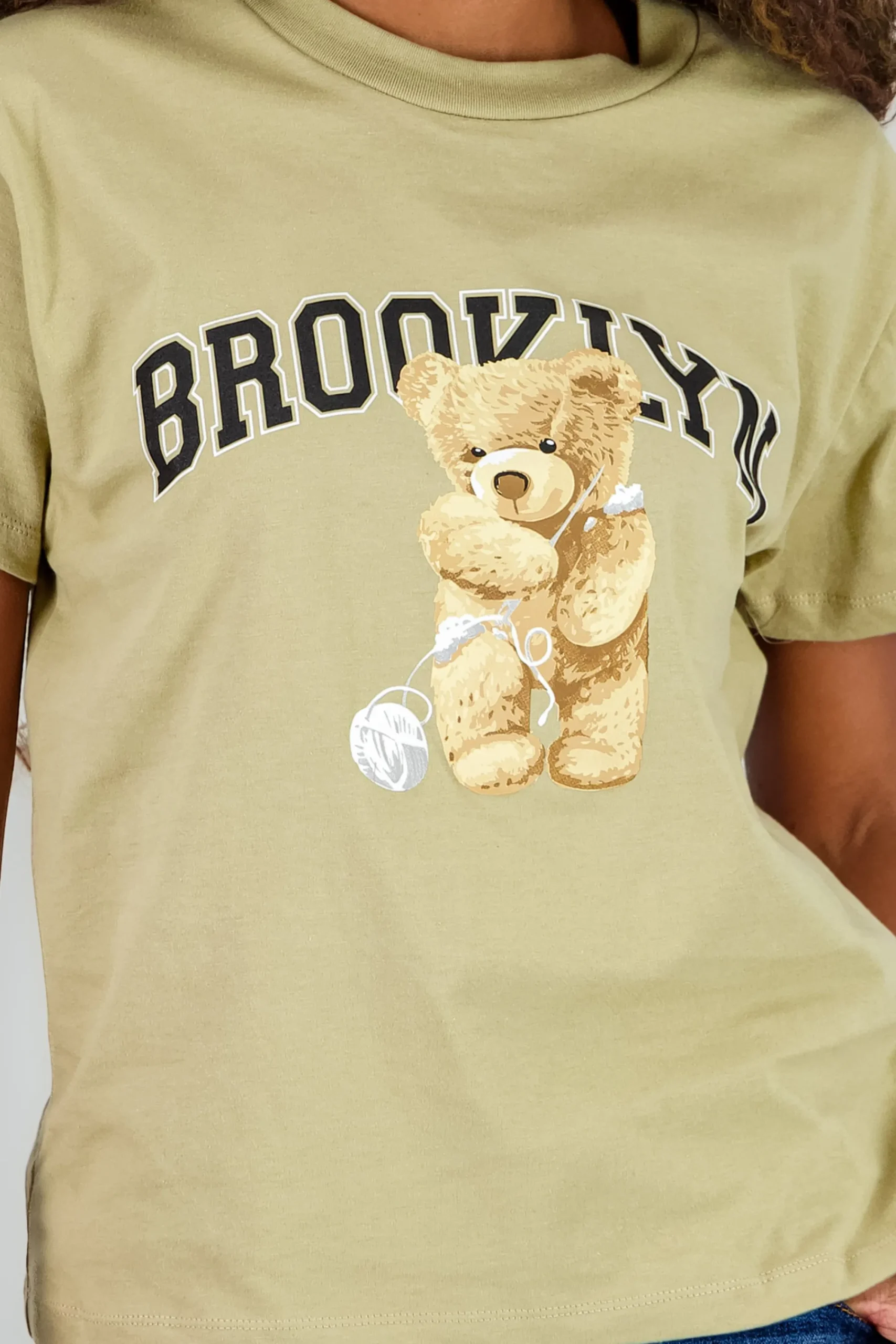 Shasa Brooklyn Teddy Bear Short Sleeve Tee