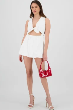 Shasa Bubble Dress With Bow