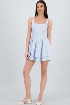 Shasa Bubble Effect Mini Dress