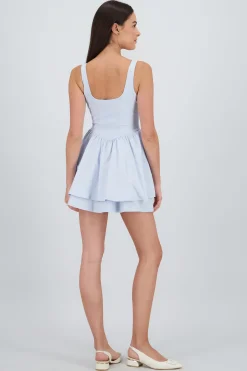 Shasa Bubble Effect Mini Dress