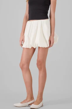 Shasa Bubble Hem Mini Skirt