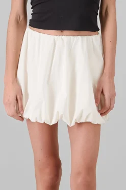 Shasa Bubble Hem Mini Skirt