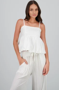 Shasa Bubble Peplum Top