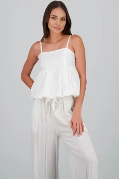Shasa Bubble Peplum Top