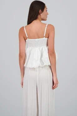 Shasa Bubble Peplum Top