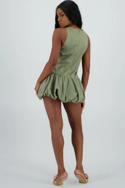 Shasa Bubble Skirt Mini Dress