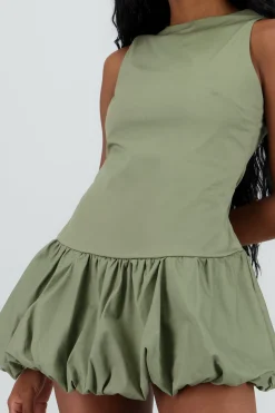 Shasa Bubble Skirt Mini Dress