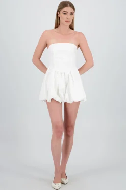 Shasa Bubble Strapless Mini Dress