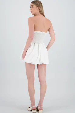Shasa Bubble Strapless Mini Dress