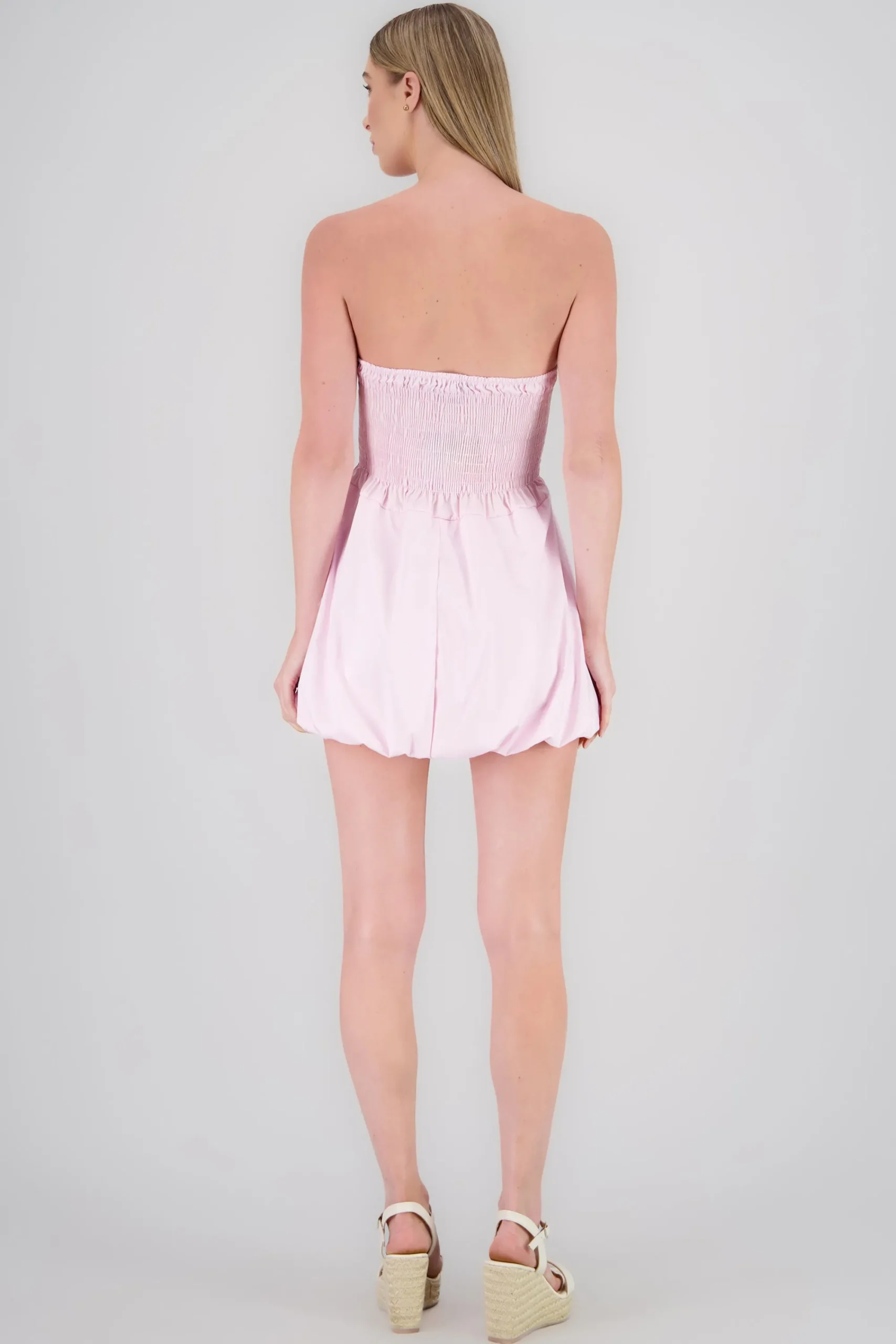Shasa Bubble Strapless Mini Dress