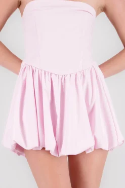 Shasa Bubble Strapless Mini Dress