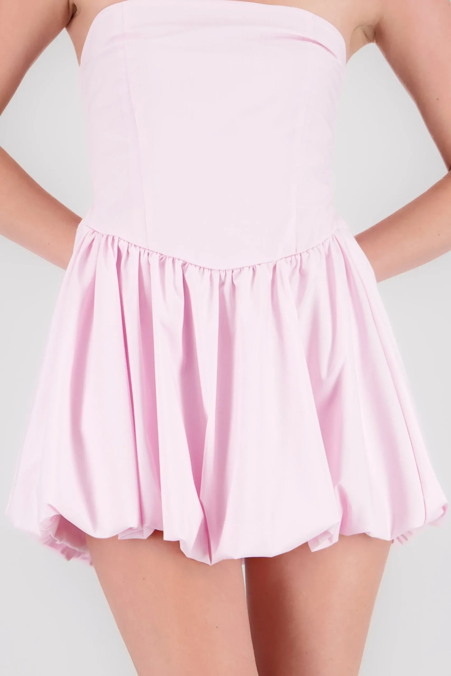 Shasa Bubble Strapless Mini Dress
