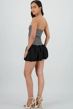 Shasa Bubble Striped Dress