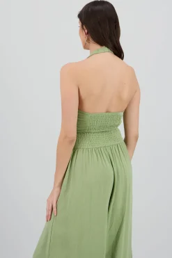 Shasa Buttoms Halter Vest