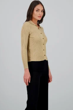 Shasa Button Detail Sweater
