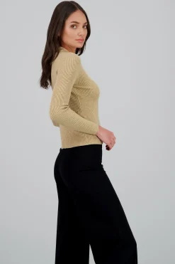 Shasa Button Detail Sweater