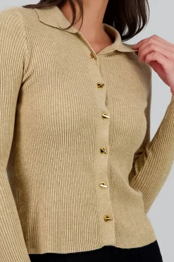 Shasa Button Detail Sweater