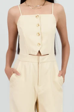 Shasa Button Jumpsuit