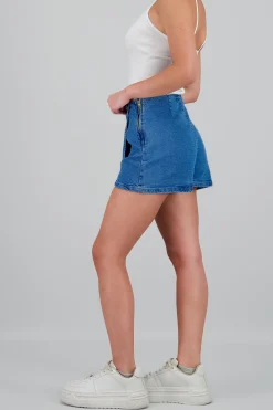 Shasa Button Wrap Skort