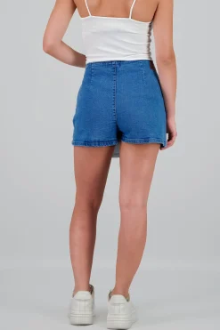 Shasa Button Wrap Skort
