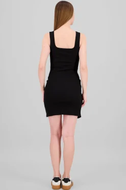 Shasa Buttons Mini Dress