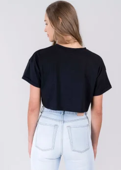 Shasa California print crop top