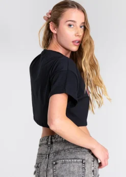 Shasa California print crop top