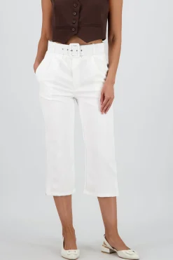 Shasa Capri Pants with Belt