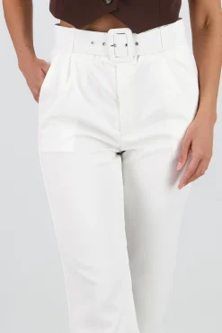 Shasa Capri Pants with Belt