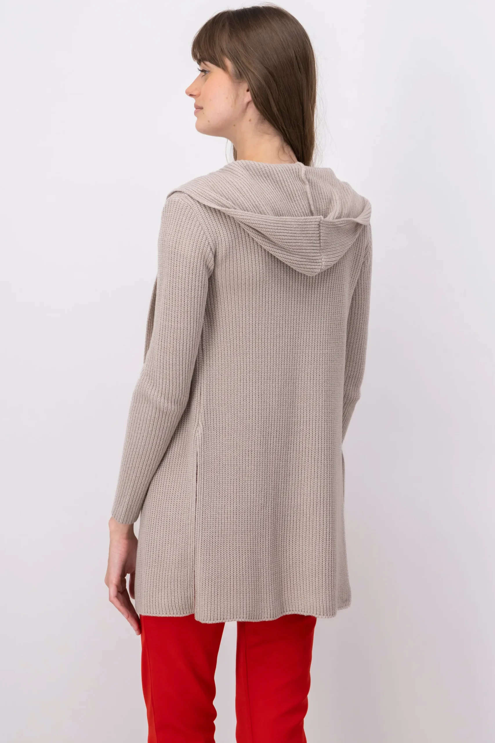 Shasa Cardigan with hoodie