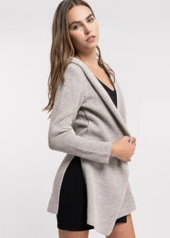 Shasa Cardigan with hoodie