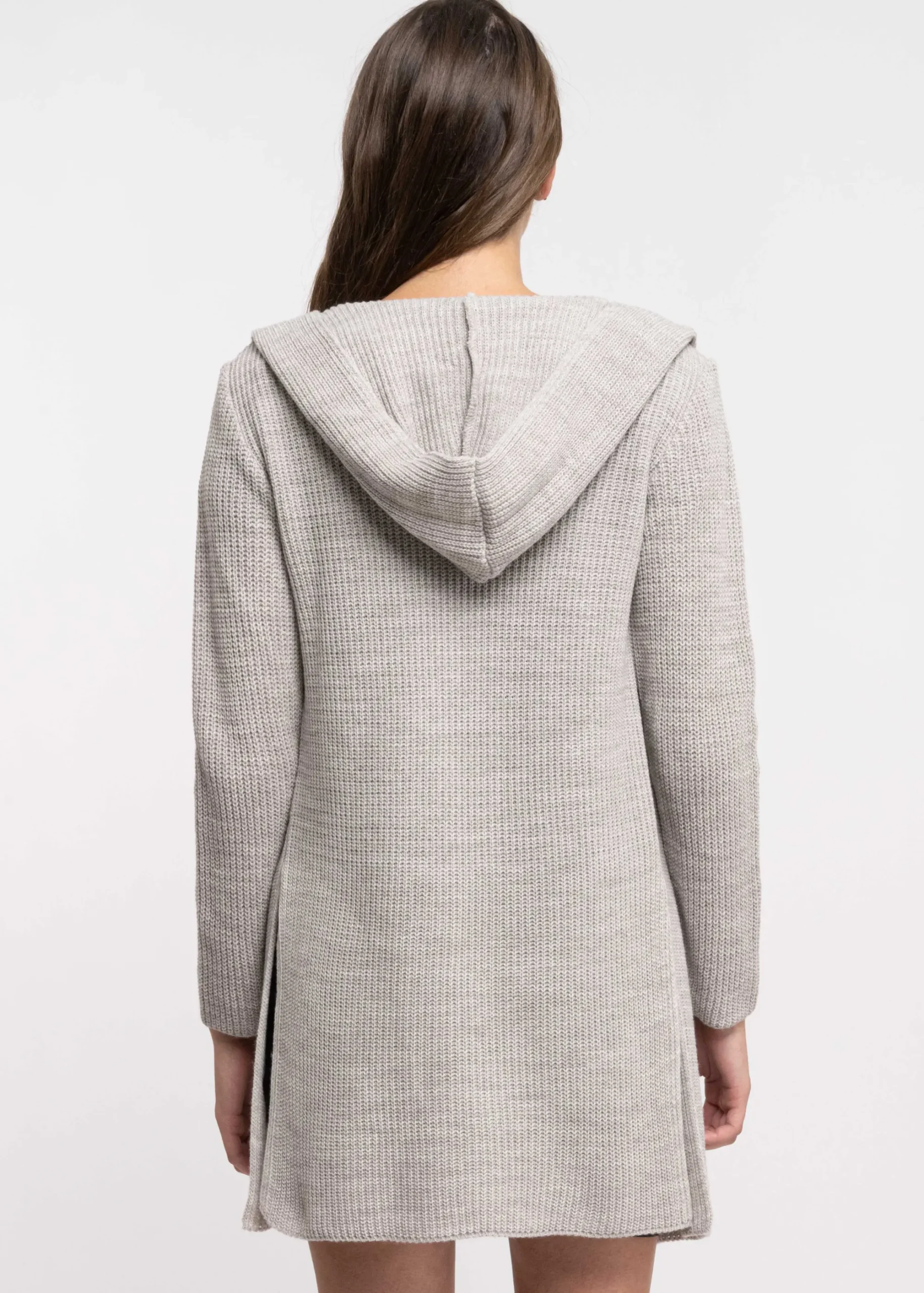 Shasa Cardigan with hoodie