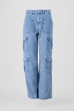 Shasa Cargo Jeans Flap Pockets