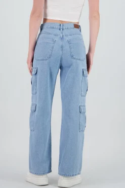 Shasa Cargo Jeans Flap Pockets