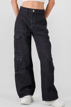 Shasa Cargo Jeans Flap Pockets