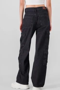 Shasa Cargo Jeans Flap Pockets