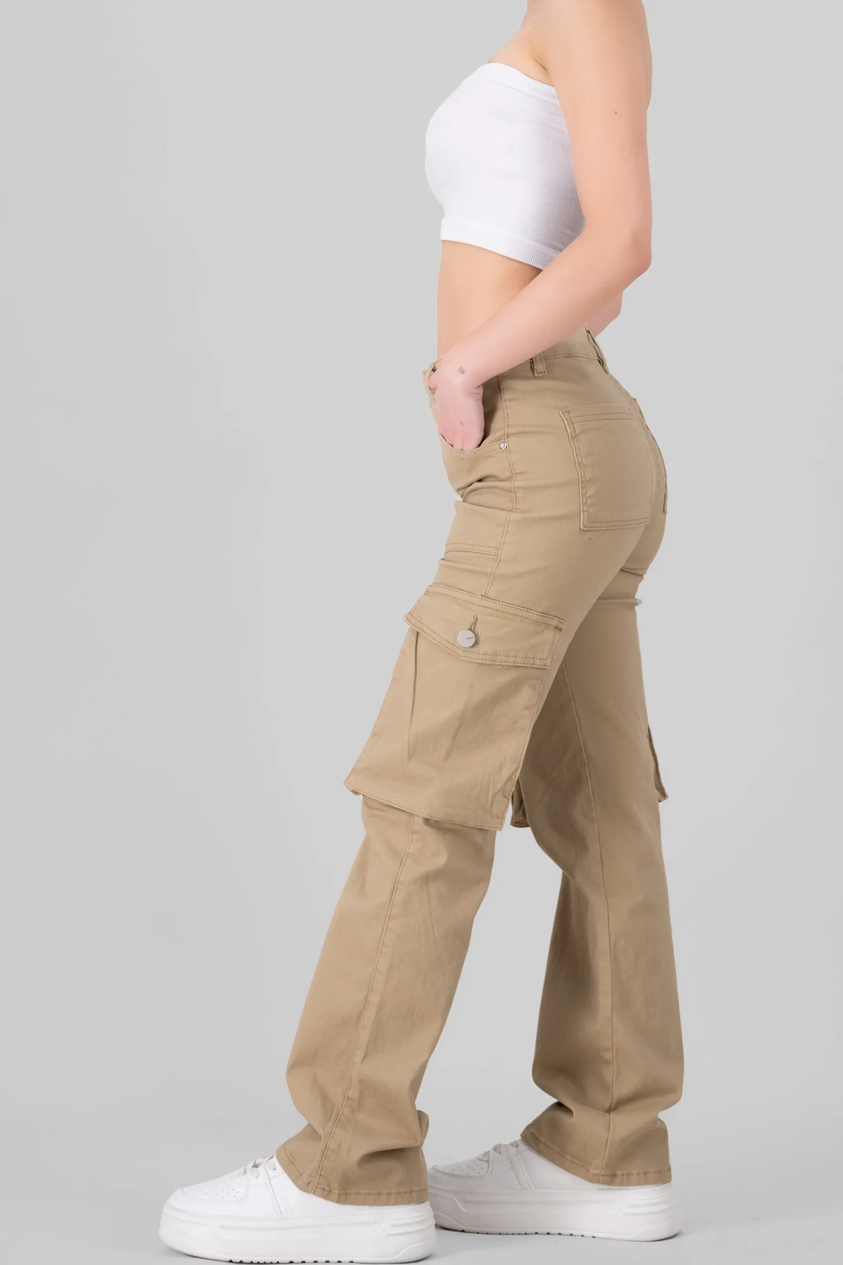 Shasa Cargo Jeans With 2 Pockets