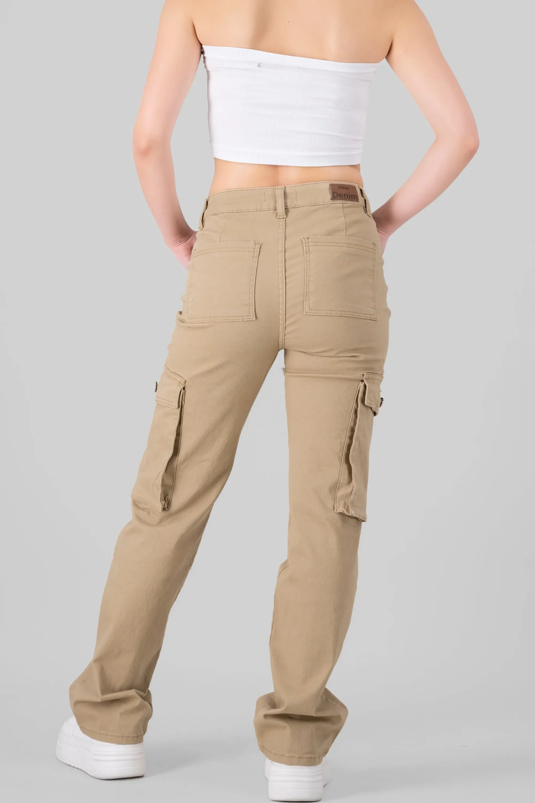 Shasa Cargo Jeans With 2 Pockets