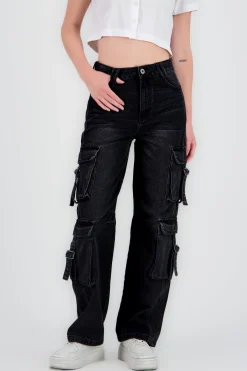 Shasa Cargo Jeans with 4 Pockets