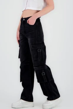 Shasa Cargo Jeans with 4 Pockets