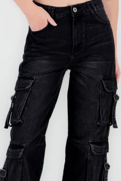 Shasa Cargo Jeans with 4 Pockets