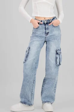 Shasa Cargo Jeans With Pockets