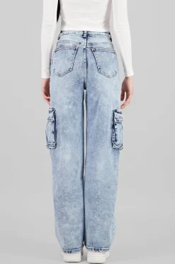 Shasa Cargo Jeans With Pockets