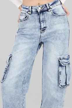 Shasa Cargo Jeans With Pockets